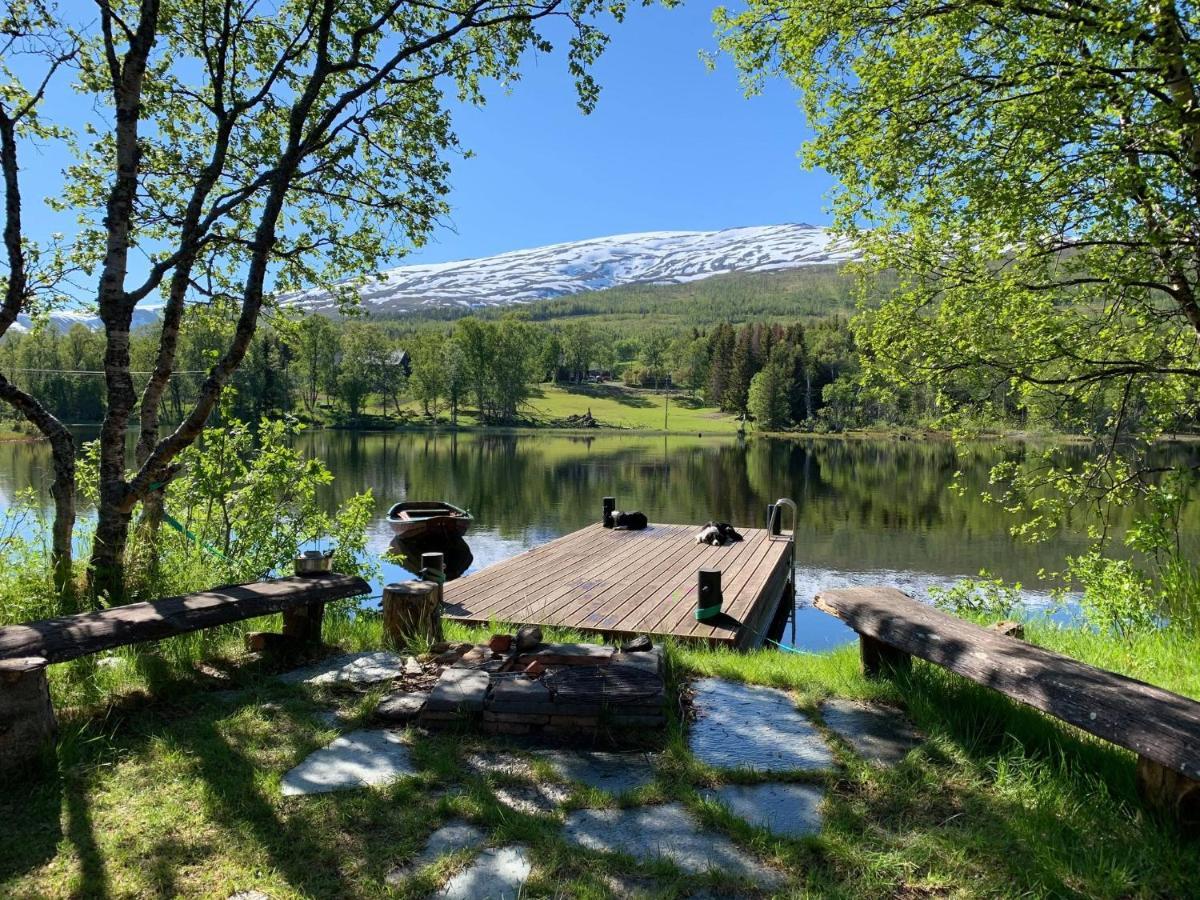 100 Years Old Norwegian Log House In Tromso Villa Dış mekan fotoğraf