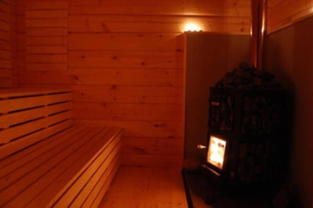 100 Years Old Norwegian Log House In Tromso Villa Dış mekan fotoğraf