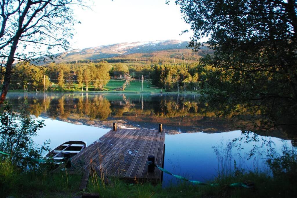 100 Years Old Norwegian Log House In Tromso Villa Dış mekan fotoğraf