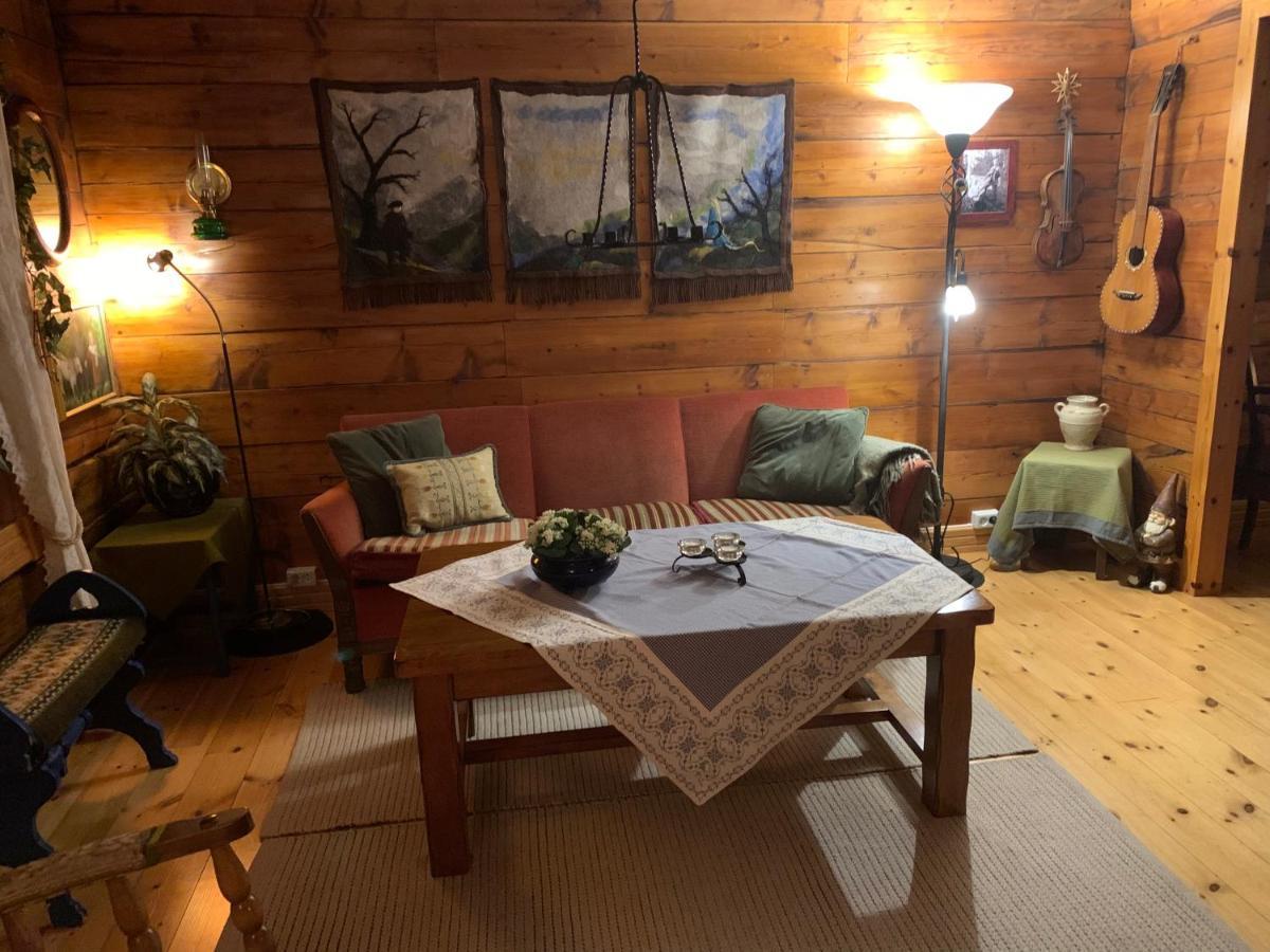 100 Years Old Norwegian Log House In Tromso Villa Dış mekan fotoğraf