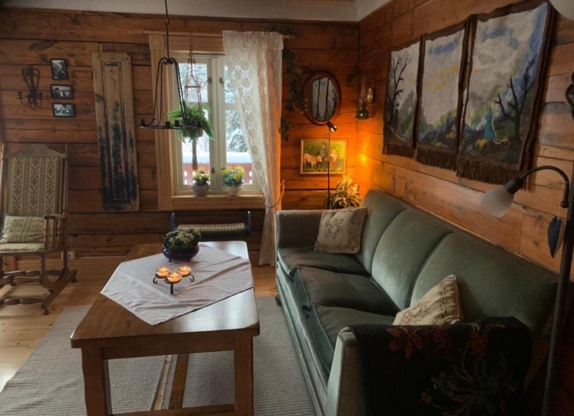 100 Years Old Norwegian Log House In Tromso Villa Dış mekan fotoğraf