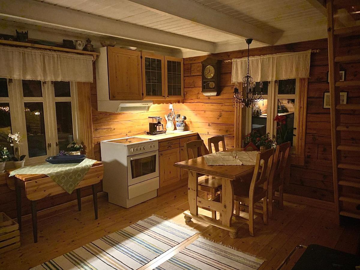 100 Years Old Norwegian Log House In Tromso Villa Dış mekan fotoğraf